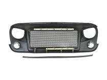 Spartan Grille Satin Black 07-18 Jeep Wrangler JK Rugged Ridge