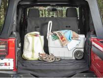 C3 Cargo Cover No Subwoofer 07-18 Jeep Wrangler JK 2 Door Rugged Ridge