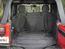 C3 Cargo Cover No Subwoofer 07-18 Jeep Wrangler JK 2 Door Rugged Ridge
