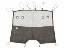 C2 Cargo Curtain Front 07-18 Jeep Wrangler JK/JKU Rugged Ridge