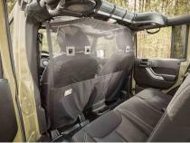 C2 Cargo Curtain Front 07-18 Jeep Wrangler JK/JKU Rugged Ridge