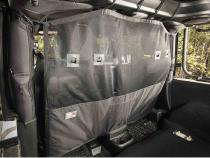 C2 Cargo Curtain Front 07-18 Jeep Wrangler JK/JKU Rugged Ridge