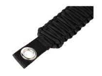 Grab Handle Paracord A-Pillar/Seat Mounted Black 07-18 Wrangler JK Rugged Ridge