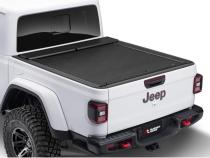 Armis Retractable Locking Bed Covr W/Trail Rails 20-Present Jeep Gladiator JT Rugged Ridge