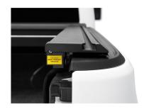 Armis Cover with Max Track Black 20-Present Jeep Gladiator w/ Trail Rail System w/Trail Rail Rugged Ridge