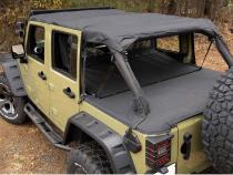 Montana Pocket Island Topper Black Diamond 10-18 Wrangler JK 4 Door Rugged Ridge