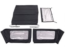 Voyager Fastback Top Black Diamond 11-18 Jeep Wrangler JK Rugged Ridge