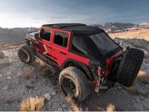 Voyager Fastback Top Black Diamond 18-Present Jeep Wrangler JL 4 Door Rugged Ridge