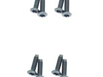 Jeep JK Door Hinge Overlays 4 Pieces 2 Door 07-18 Wrangler JK Polished Silver Kentrol