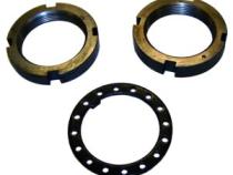 Front Spindle Nut Kit for 1974-91 SJ, J-Series (2 Spindle Nuts &amp;amp; 1 Lock Washer) Crown Automotive