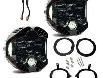 DOT LP6 LED Headlight Kit Jeep 2018-2025 Wrangler JL 2020-2025 Gladiator JT w/LED Headlights (White) Baja Designs