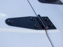 Jeep CJ/YJ Hood Hinge Pair 55-95 CJ and Wrangler YJ Powdercoat Black Kentrol