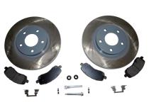 Front Disc Brake Service Kit for 2007-2017 Jeep MK Compass/Patriot Crown Automotive