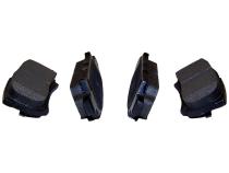 Rear Brake Pad Set for 2007-2017 Jeep MK Compass, Patriot w/ 10.31 Inch Rotors Crown Automotive