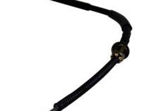 Left Rear Parking Brake Cable for Jeep 1990 YJ Wrangler, 34-1/8 Inch Long Crown Automotive
