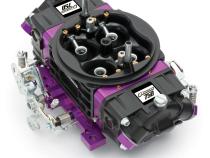 Black Race Series Carburetor 750 CFM Mechanical Secondary Black/ Purple Proform