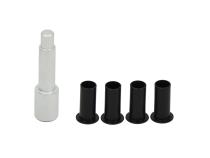Jeep JK Door Hinge Liners 2 Door 07-18 Wrangler JK Textured Black Kentrol