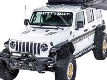 XRC Front and Rear Flat Fender Flare Set 2018-2022 Jeep Wrangler Smittybilt