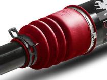 Jeep Drag Link Top Mount Drilled Knuckle w/ Griffin Red Bellow Yeti XD For 07-18 Wrangler JK Steer Smarts