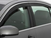 Ventvisor Deflector Low Profile Side Window for 2022-2024 Jeep Grand Cherokee Smoke w/Chrome Trim Low Profile 4 Piece AVS