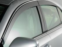 Ventvisor Deflector for 2014-2023 Jeep Cherokee Smoke w/Chrome Trim Low Profile 4 Piece AVS