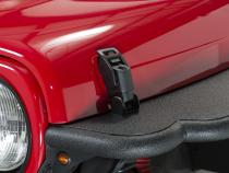 Jeep TJ Hood Catch Kit 97-06 Wrangler TJ Textured Black Kentrol