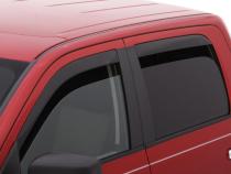 Ventvisor Deflector for 2007-2018 Jeep Wrangler and More Smoke Low Profile Outside Mount 4 Piece AVS
