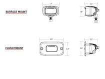 Flood Light Surface Mount SR-M Pro RIGID Industries