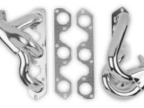 Shorty Headers Ceramic Coated 2007-2011 Jeep Wrangler Jk 2WD/4WD V6-3.8L Tube Size 1-5/8 Inch O.D. Collector O.D 2-1/2 Inch  Ceramic Coated FlowTech