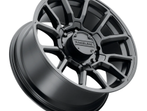 Aluminum Wheels 18x9 Gauge 950B Satin Black Multi Spoke -12 Offset 8 on 165.1 Bolt Pattern 125.2 Bore Raceline