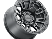 Aluminum Wheels 17x8 Compass 956B Satin Black 30 Offset 5 on 114.3 Bolt Pattern 72.62 Bore Raceline