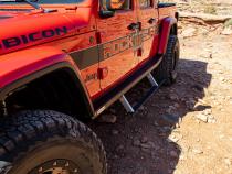 JT Gladiator Side Step Sliders For 24-25 Jeep Gladiator Extensions Sub Part Rock Slide Engineering