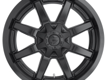 Aluminum Wheels 20X9 Maverick D436 8 On 180 Satin Black 125.1 Bore 20 Offset 8 Spoke Fuel Off Road Wheels