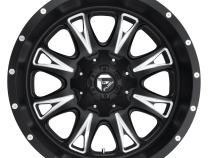 Aluminum Wheels 17X9 Throttle D513 8 On 165.1 Black Milled 125.2 Bore 1 Offset Fuel Off Road Wheels