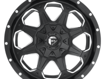 Aluminum Wheels 17X9 Boost D534 5 On 127/5 On 139.7 Black Milled 87.1 Bore -12 Offset Multi Spoke Fuel Off Road Wheels