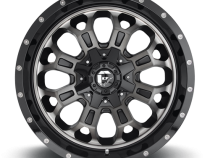 Aluminum Wheels 18X9 Crush D561 8 On 180 Gloss Black Double Dark Tint Machined Face 124.3 Bore 20 Offset 8 Spoke Fuel Off Road Wheels