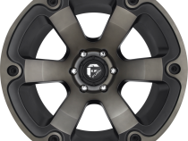 Aluminum Wheels 17X9 Beast D564 6 On 139.7 Matte Black/Machined Dark Tint 108 Bore 1 Offset 6 Spoke Fuel Off Road Wheels