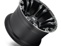 Aluminum Wheels 17X10 Vapor D569 8 On 165.1 Matte Black Double Dark Tint 125.2 Bore -18 Offset Fuel Off Road Wheels