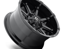 Aluminum Wheels 20X9 Coupler D575 8 On 170 Gloss Black 125.1 Bore 1 Offset 8 Spoke Fuel Off Road Wheels