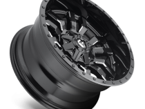 Aluminum Wheels 22X9.5 Sledge D595 8 On 165.1 Gloss Black Milled 125.1 Bore 20 Offset Fuel Off Road Wheels