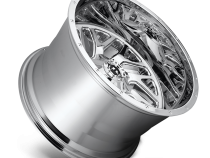 Aluminum Wheels 20X9 Triton D609 8 On 165.1 Chrome Plated 125.1 Bore 1 Offset Mesh Spoke Fuel Off Road Wheels