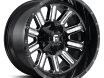 Aluminum Wheels 17X9 Hardline D620 5 On 139.7/5 On 150 Gloss Black/Milled 110.2 Bore 1 Offset Fuel Off Road Wheels