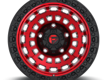 Aluminum Wheels 18X9 Zephyr D632 6 On 139.7 Candy Red W/Matte Black Ring 106.1 Bore -12 Offset Fuel Off Road Wheels