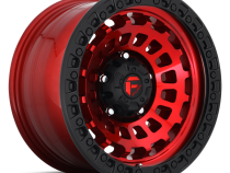 Aluminum Wheels 20X9 Zephyr D632 6 On 135 Candy Red W/Matte Black Ring 87.1 Bore 20 Offset Fuel Off Road Wheels