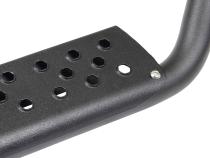 4 Inch Drop Steps for Dominator Xtreme D6, Pair Textured Powder Coat Textured Black 1999-2024 Ford F-250/F-350 2006-2023 Toyota Tacoma 2007-2021 Toyota Tundra 2007-2024 Jeep Wrangler JK/JL Go Rhino