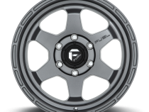 Aluminum Wheels 18X9 Shok D665 6 On 114.3 Matte Anthracite Gray 66.06 Bore 1 Offset Fuel Off Road Wheels
