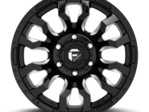 Aluminum Wheels 18X9 Blitz D673 6 On 135 Gloss Black Milled 87.1 Bore 20 Offset Multi Spoke Fuel Off Road Wheels