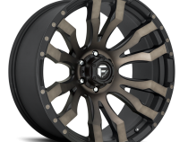 Aluminum Wheels 17X9 Blitz D674 6 On 139.7 Matte Black Double Dark Tint 106.1 Bore 1 Offset Multi Spoke Fuel Off Road Wheels