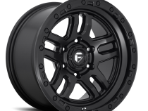 Aluminum Wheels 17X9 AMMO D700 6 On 139.7 Matte Black 106.1 Bore 1 Offset 5 Spoke Fuel Off Road Wheels