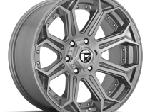 Aluminum Wheels 20X9 Siege D705 6 On 139.7 Brushed Gunmetal Gray Tinted Clear 106.1 Bore 1 Offset Fuel Off Road Wheels